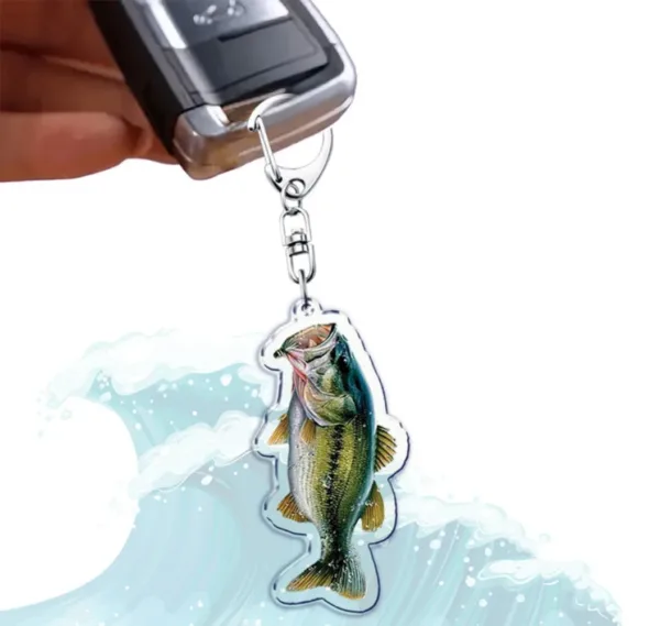 Fishing Man Keychain Pendant for Gifts - Image 5