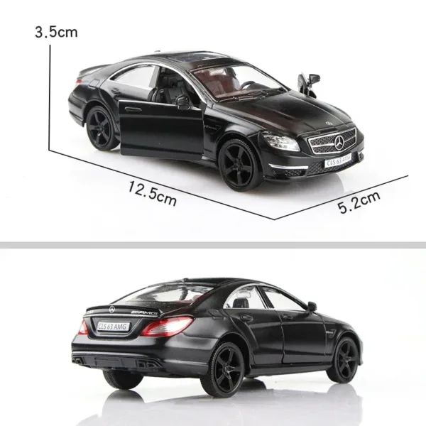 1:36 Mercedes-Benz CLS 63 AMG Diecast Model - Image 8