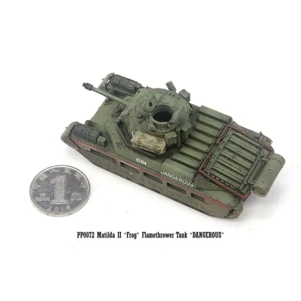 1:72 Scale Matilda II Tank Model Collectible - Image 2