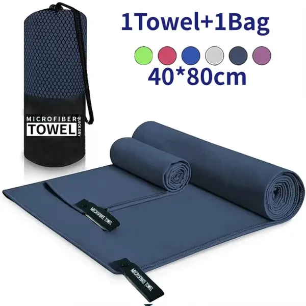 Quick-Drying Microfiber Sports Towel 40x80cm - Image 7