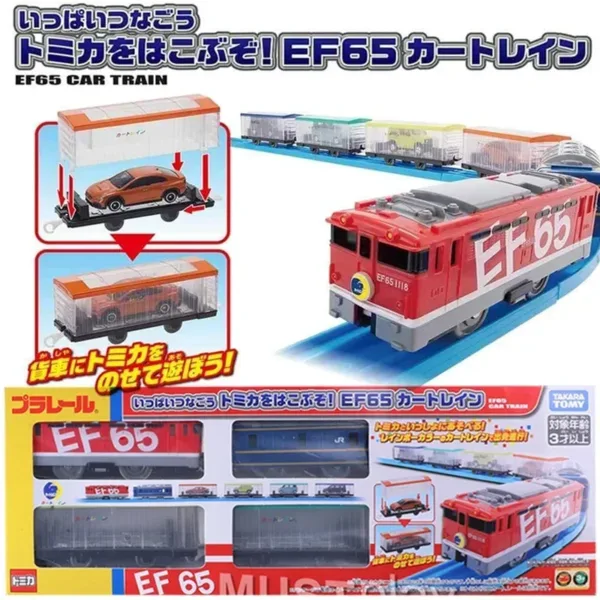 Takara Tomy EF65 Car Transport Train Set