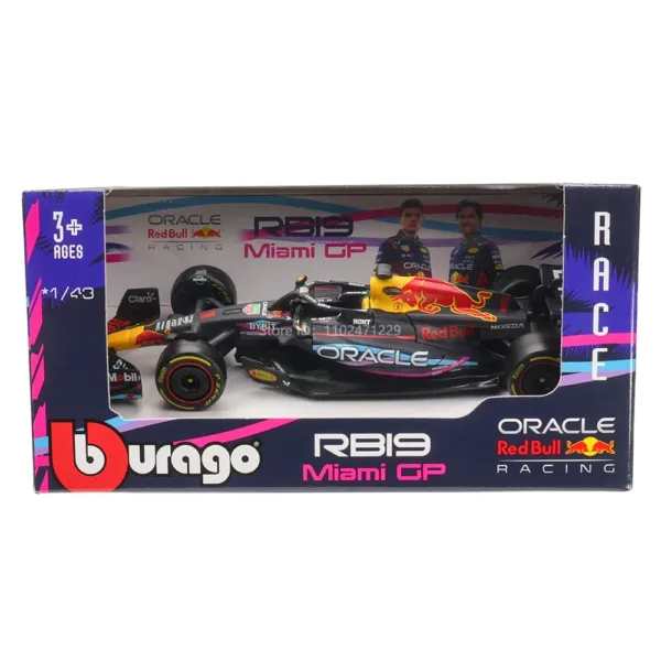 Bburago 1:43 Red Bull Racing Diecast Model - Image 6