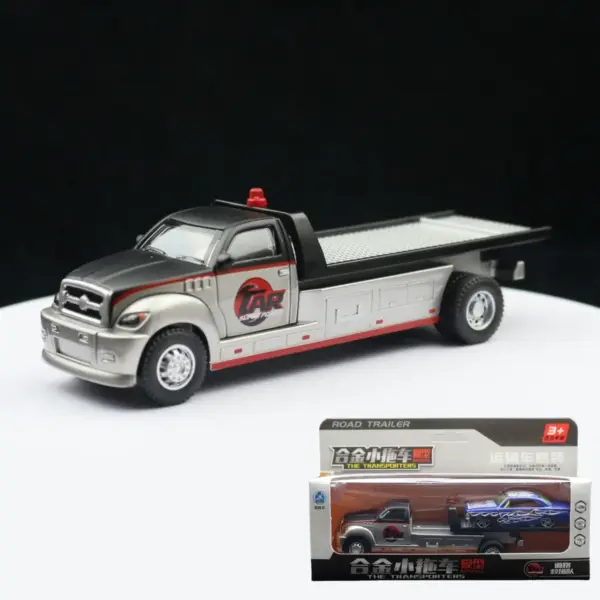 1:64 Alloy Flat Trailer and Truck Model - Image 15
