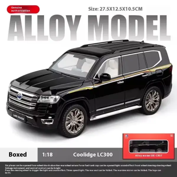 1:18 Diecast Land Cruiser LC300 Model Car - Image 8