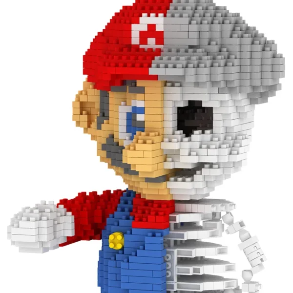 Super Mario Skeleton Building Blocks Set 1686pcs - Image 4