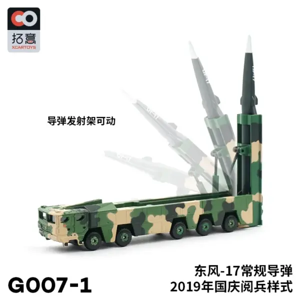 1/100 Scale Metal Alloy Missile Transport Model - Image 5