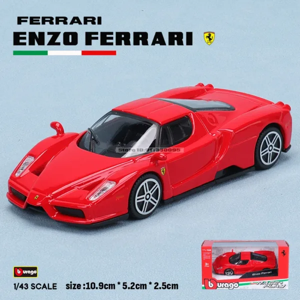 Bburago 1:43 Ferrari Diecast Car Model - Image 15