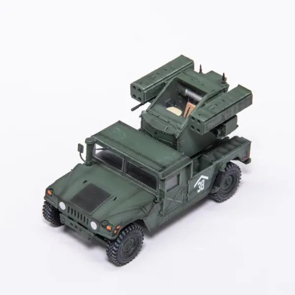 1/72 Scale Humvee Air Defense Model Collectible - Image 4