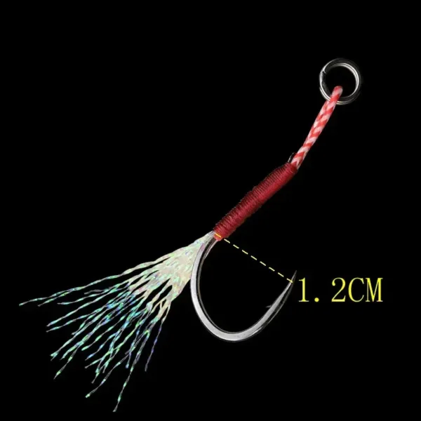 10pcs High Carbon Steel Fishing Jigs - Image 8