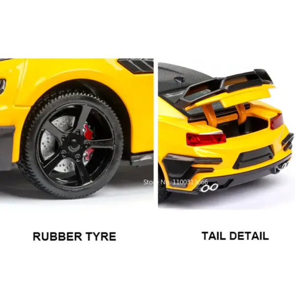 1:24 Scale Diecast Camaro Model Toy - Image 3