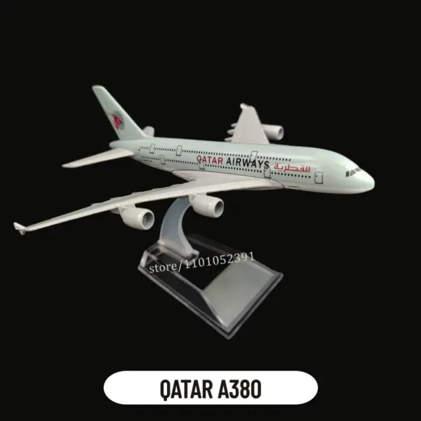 1:400 Metal Emirates A380 Diecast Model Plane - Image 21