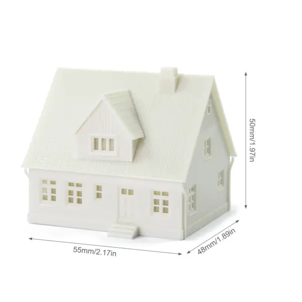 N Scale Model Railway White House Kit 1:160 - Image 4