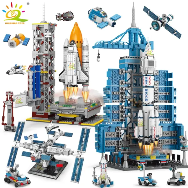 Space Shuttle Rocket Launch Building Blocks Set