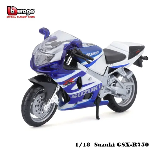 1:18 Bburago Honda Africa Twin Model Motorcycle - Image 16