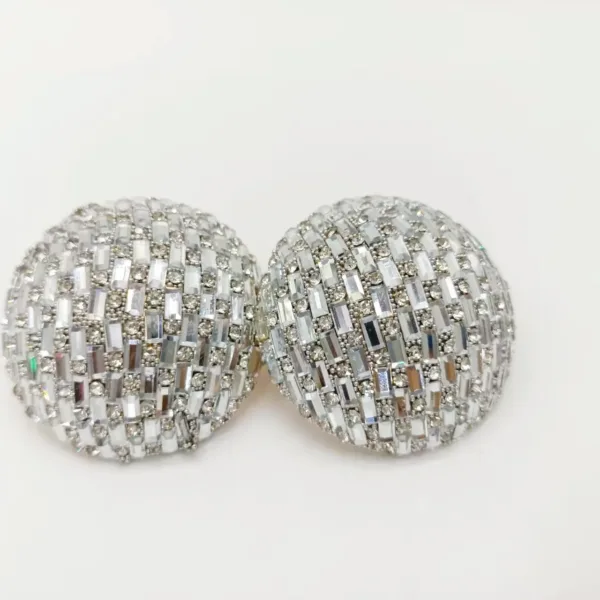 Trendy Rhinestone Stud Earrings for Women - Image 17