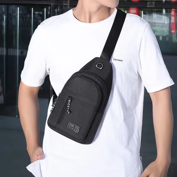 Men's Multifunctional Crossbody Sling Bag - Image 3