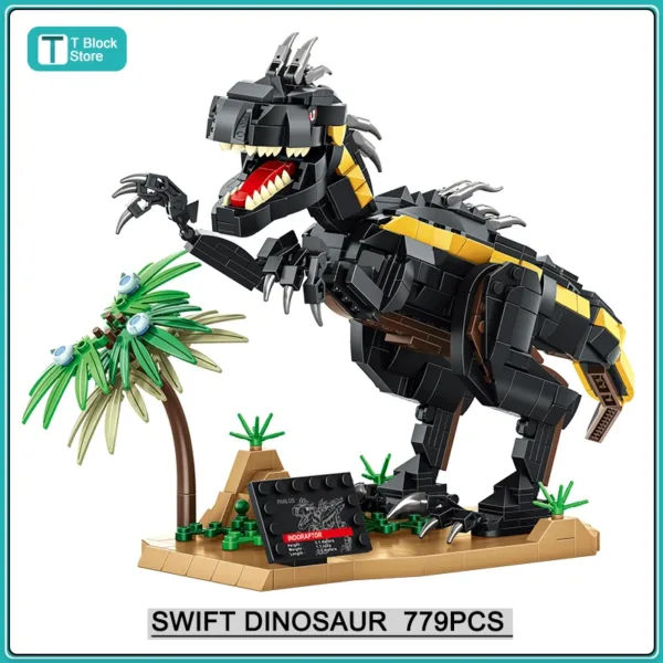 Dinosaur World Building Blocks Set for Kids - Image 9