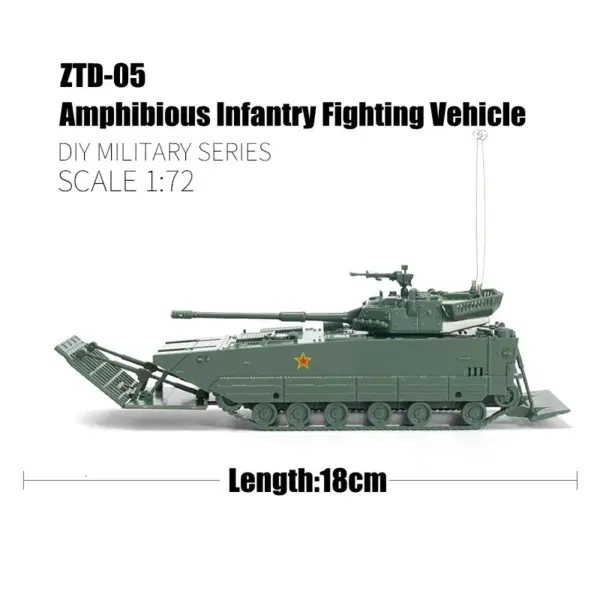 1/72 China ZTD-05 Military Vehicle Model Kit - Image 3