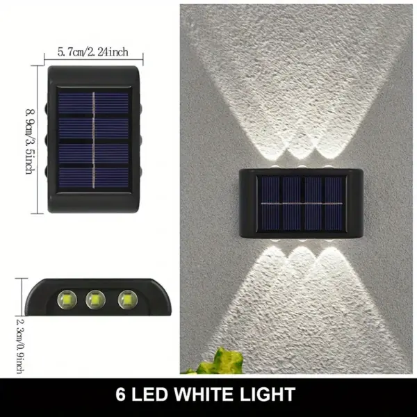 Solar LED Wall Lamp for Garden Decoration - Image 7