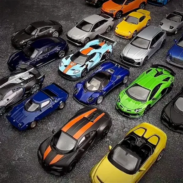 1/64 Scale Alloy Car Model Collection