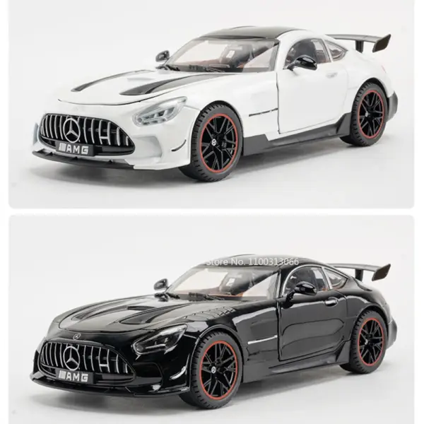 1:18 Scale Diecast GTR Car Model with Sound - Image 6