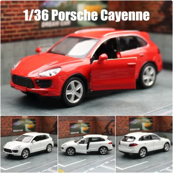 1/36 Scale Porsche Cayenne Diecast Model Car