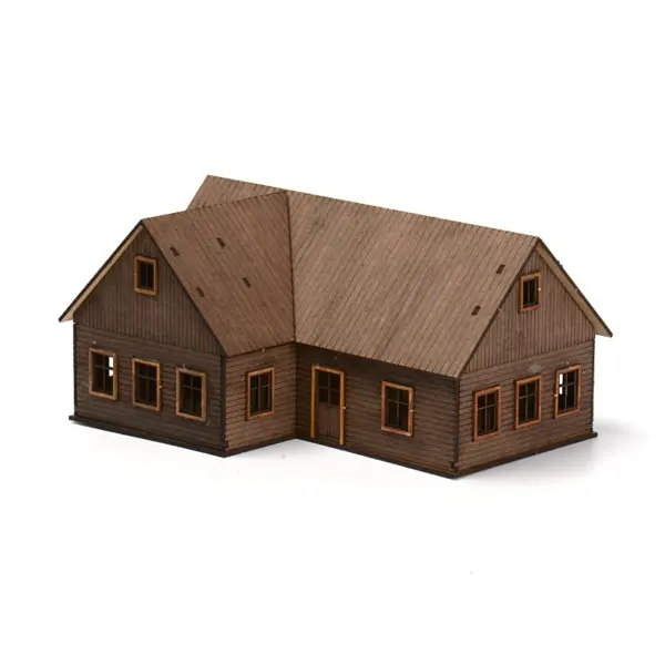 Eastern Europe Architecture 1/72 Wooden Model Set - Image 3