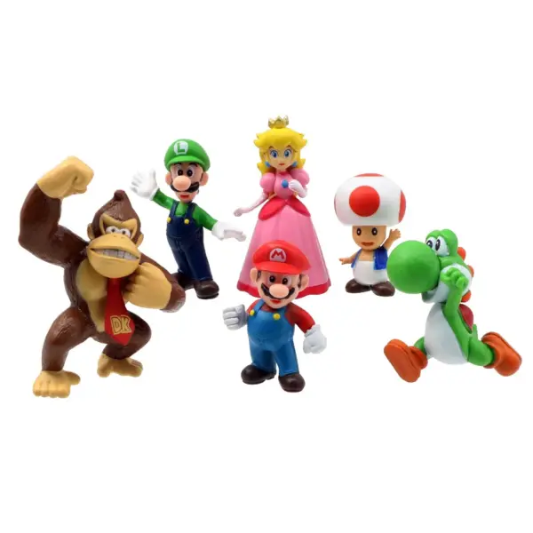 Super Mario Bros PVC Figure Set - 6 Pieces - Image 7