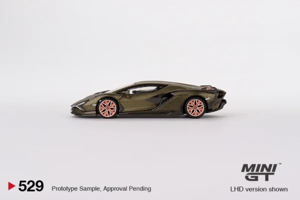 1:64 Lamborghini Sián FKP 37 Die-cast Model - Image 3