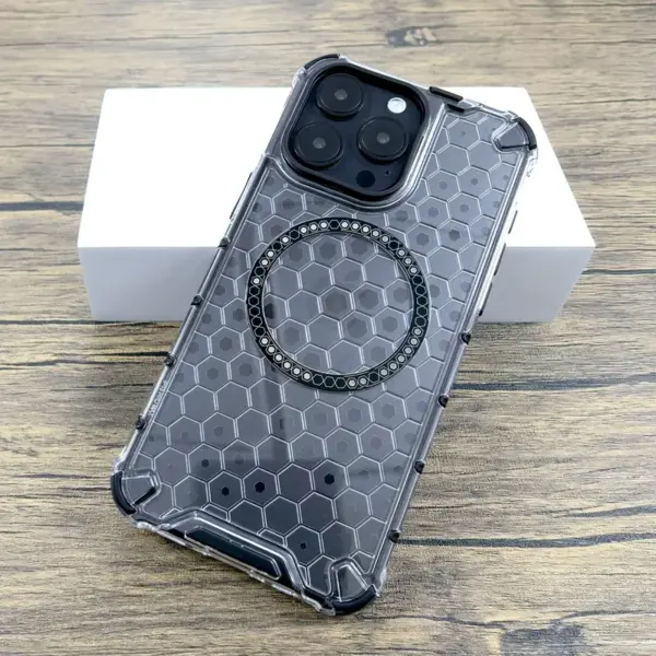 Honeycomb Texture Protective Case for iPhone - Image 2