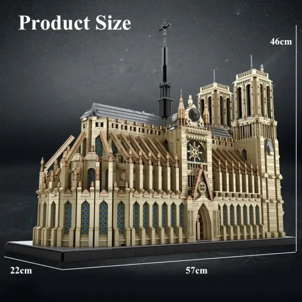 Notre Dame de Paris Building Blocks Set - Image 6