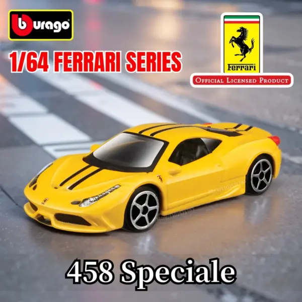 Bburago 1:64 Ferrari Diecast Car Model - Image 7