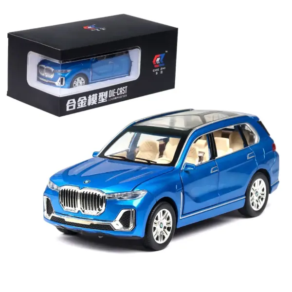 1:24 BMW X7 Alloy Die-Cast Model Car - Image 9