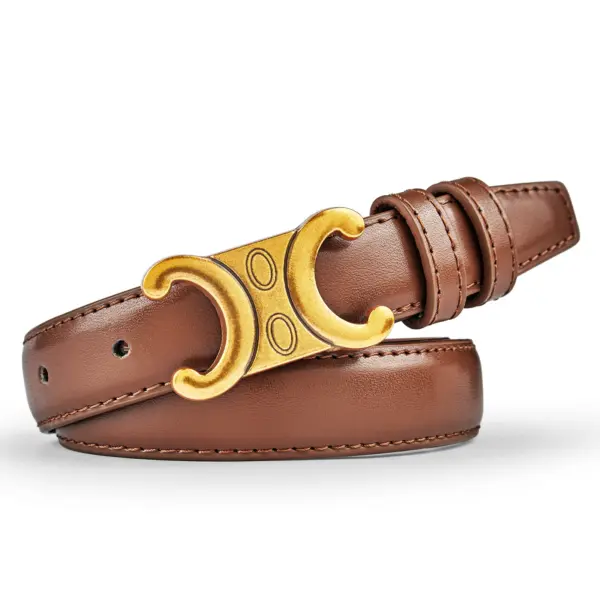 Genuine Leather Fashion Belt for Women - Image 10