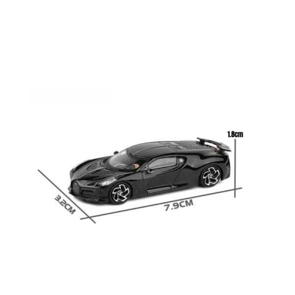 1/64 Scale Bugatti Diecast Model Car Collection - Image 2