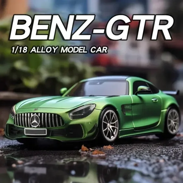 1:18 Mercedes-Benz GTR Diecast Model Car