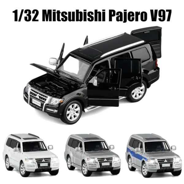 1/32 Mitsubishi Pajero Diecast Model Car