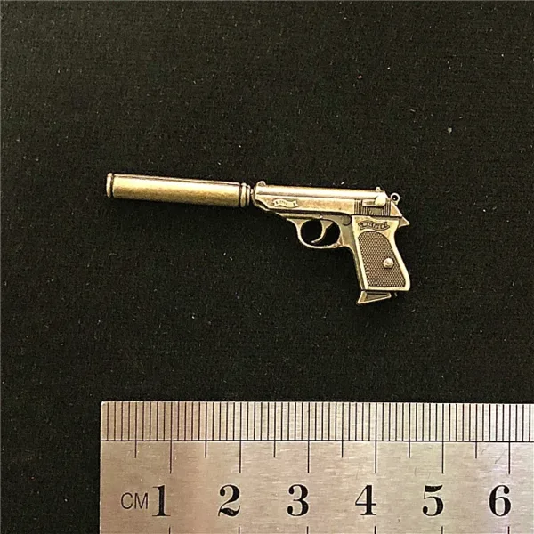 1/6 Scale Alloy Mauser Walther Pistol Model