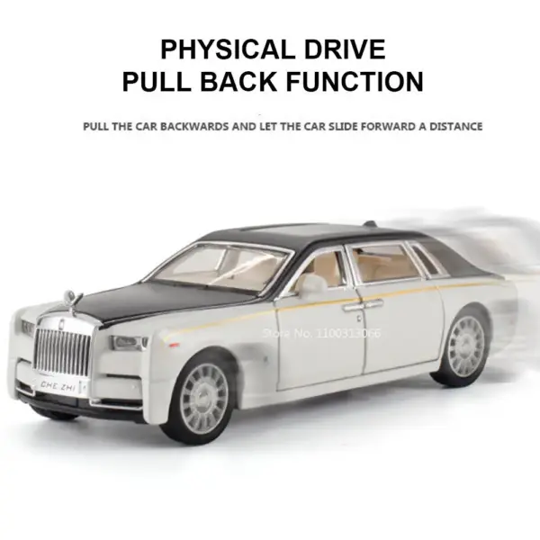 1:32 Rolls-Royce Phantom Diecast Model Car - Image 5