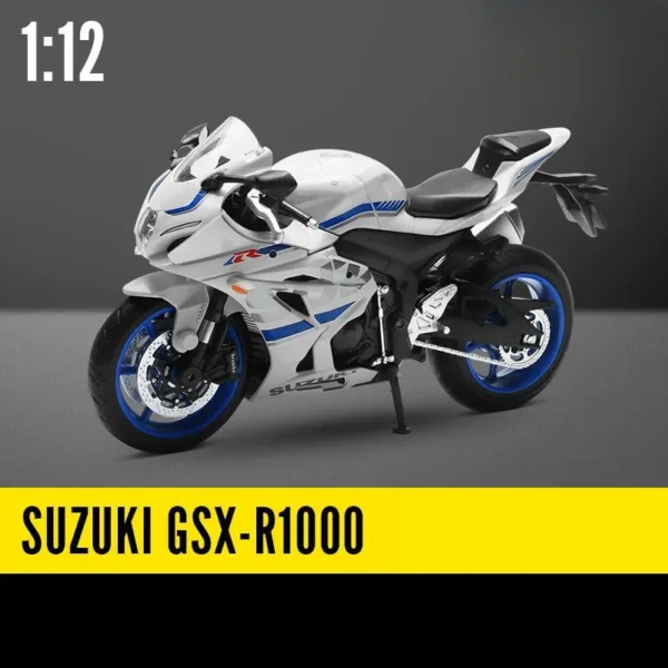 1/12 Suzuki GSX-R1000RR Diecast Metal Model - Image 8