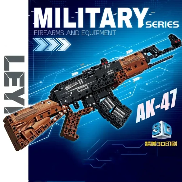 AK47 Toy Pistol Building Blocks Model - Image 3