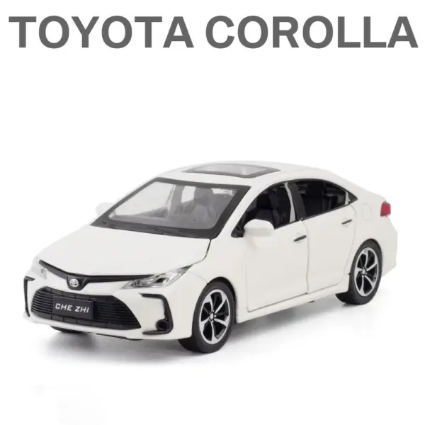 1:32 Toyota Corolla Hybrid Diecast Model Car - Image 8
