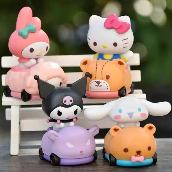 Hello Kitty Themed Character Toy Car Set - Image 3