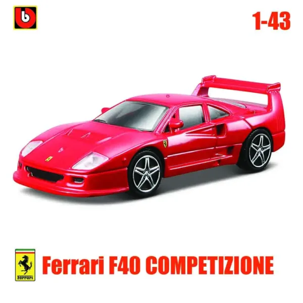 Bburago 1:43 Scale Ferrari Diecast Model Collection - Image 12