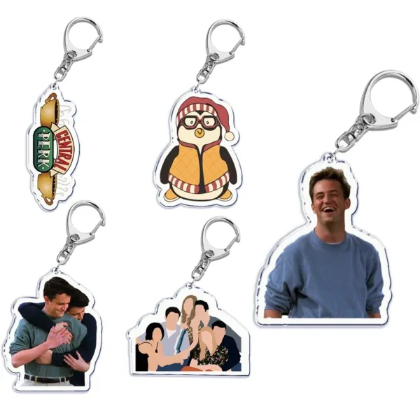 Classic Friends Keychain for All Fans - Image 3