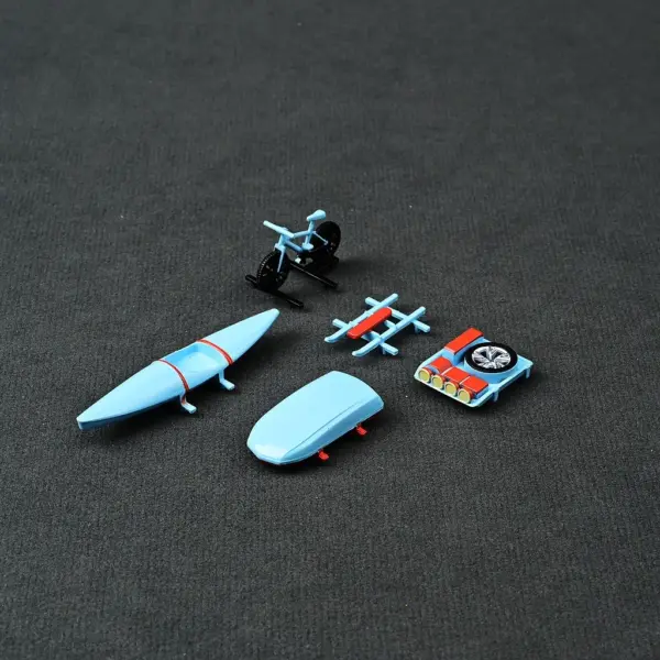 1/64 Scale Car Roof Accessories Set - Image 3