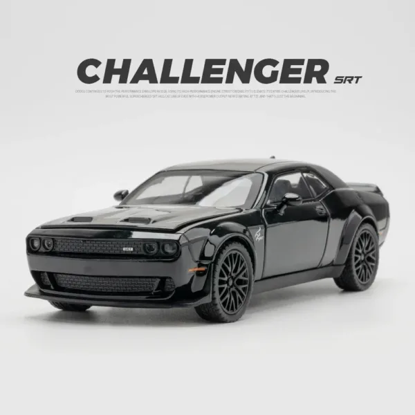 Dodge Challenger Helicat SRT Red Eye Diecast Car - Image 8