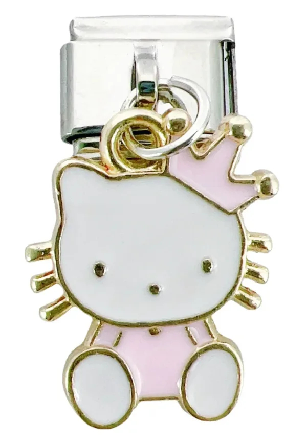 Flower Cat Charm for 9mm Bracelet - Image 17