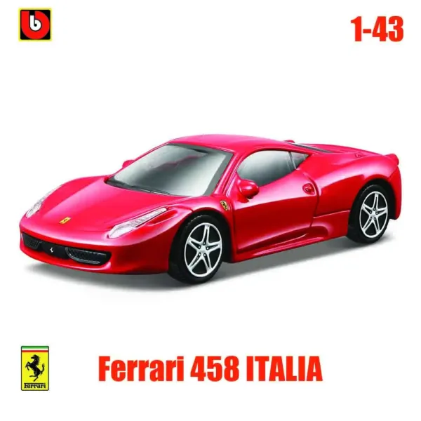 Bburago 1:43 Scale Ferrari Diecast Model Collection - Image 26