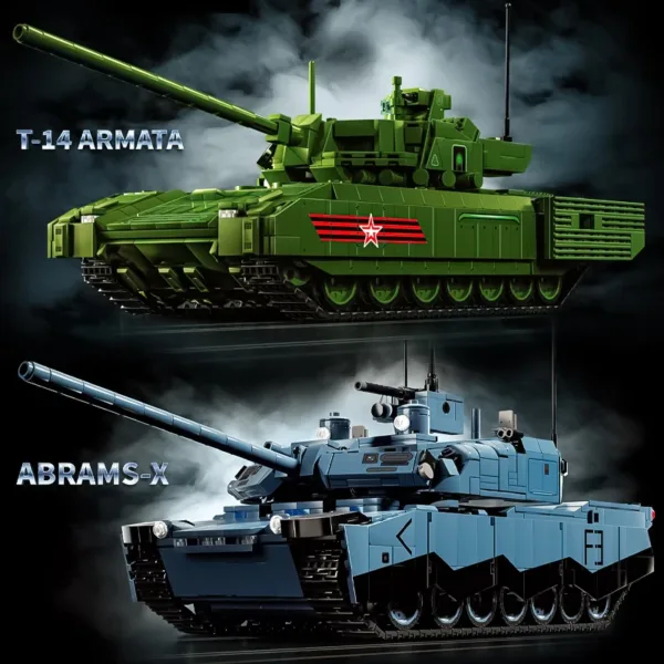 Russian T-14 Armata RC Building Blocks Set